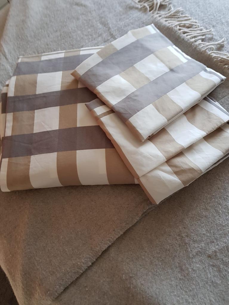 Dekbedovertrek en 2 kussensloop Optidee, Ophalen, Zo goed als nieuw, Tweepersoons, Dekbedovertrek