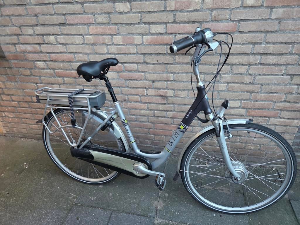 RIH Omega elektrische fiets, Fietsen en Brommers, Minder dan 30 km per accu, Gebruikt, 51 tot 55 cm, Ophalen