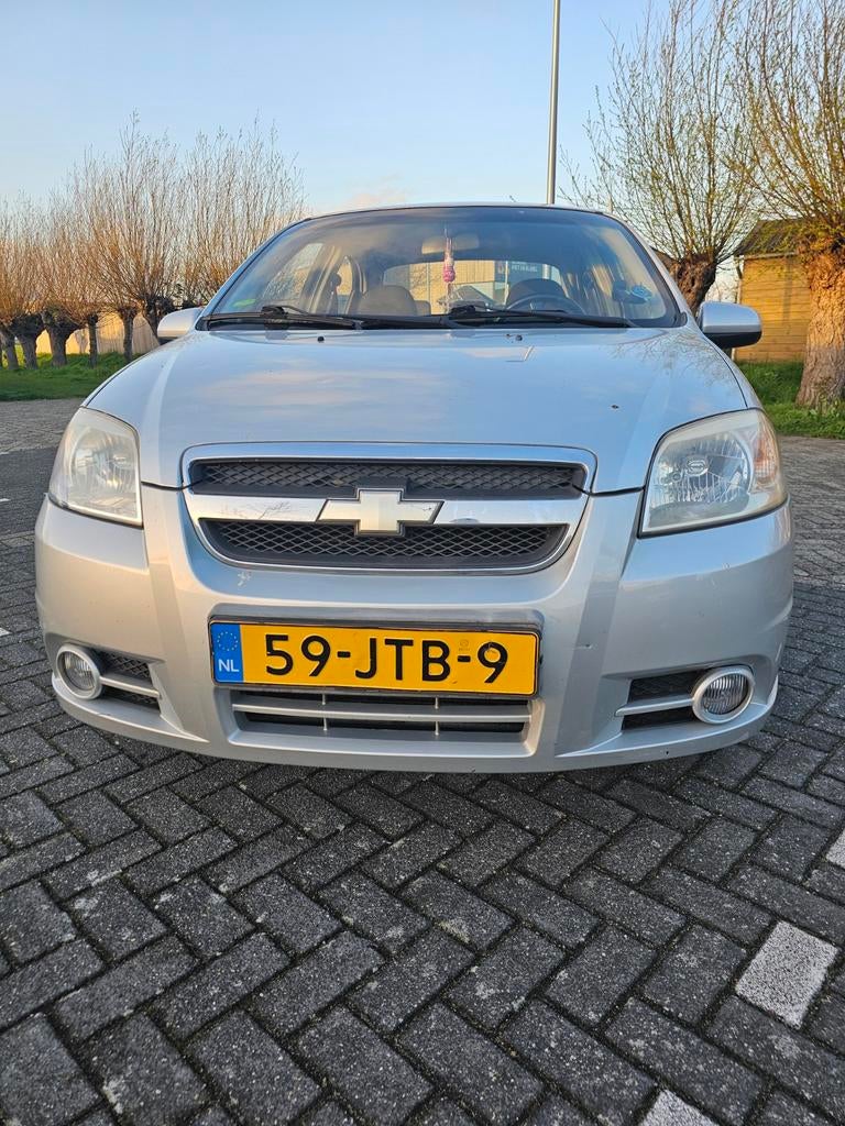 Te koop Chevrolet Aveo automaat uit 2009, Automaat, Stof, Particulier, Zilver of Grijs