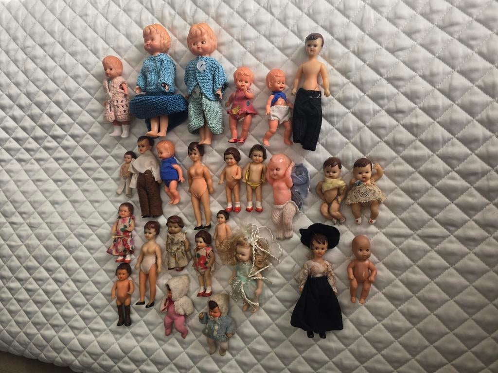 Hele oude poppetjes, Ophalen of Verzenden