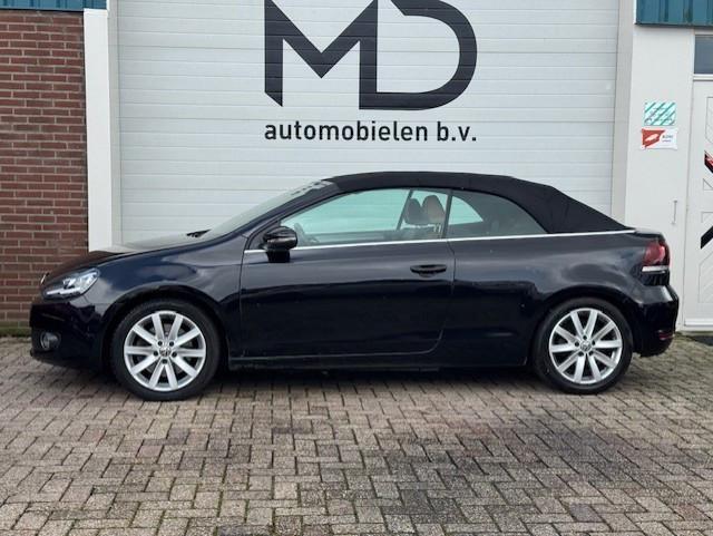 Volkswagen Golf Cabriolet 1.4 TSI -DSG - LED - Leder -Cruise, Euro 5, Gebruikt, 4 cilinders, Cabriolet