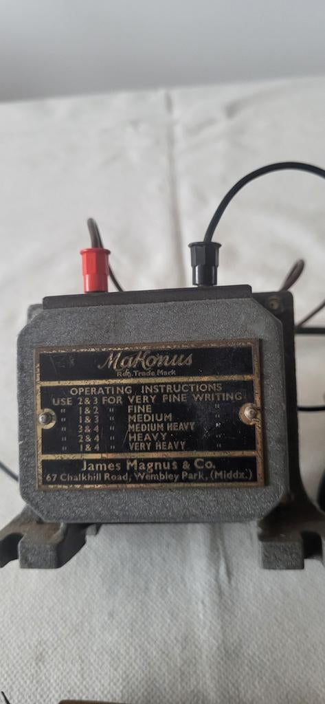 Autenthieke Graveer Set Makonus  voor metaal, Ophalen of Verzenden