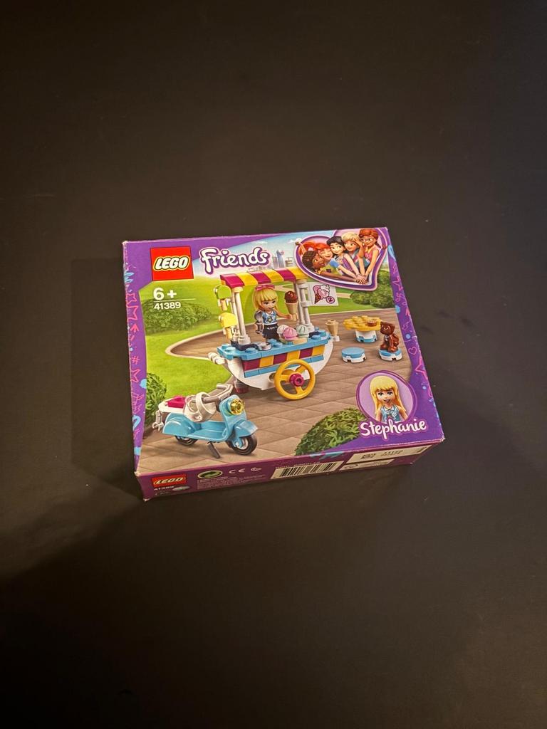 Lego Friends Stephanie's ijskar 41389, Ophalen of Verzenden, Zo goed als nieuw, Complete set, Lego