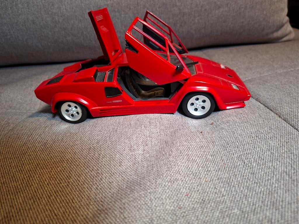 Tonka modelauto Lamborghini contach op schaal 1:18, Ophalen of Verzenden, Gebruikt, Overige merken