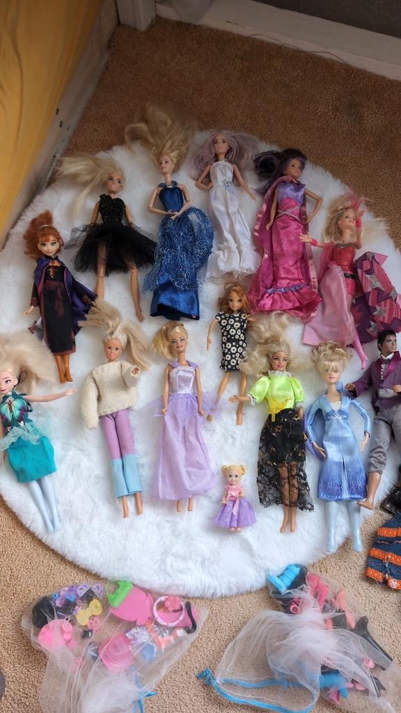 Grote Barbie Collectie met Kleding en Accessoires, Ophalen of Verzenden, Gebruikt, Barbie
