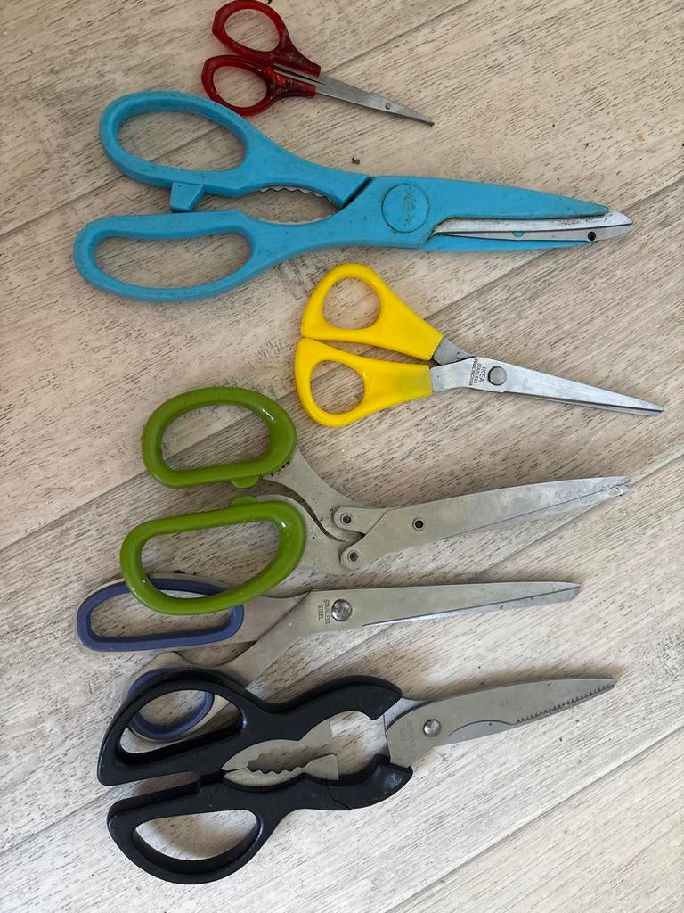 Diverse scharen set, Ophalen of Verzenden, Gebruikt, Gereedschap of Toebehoren