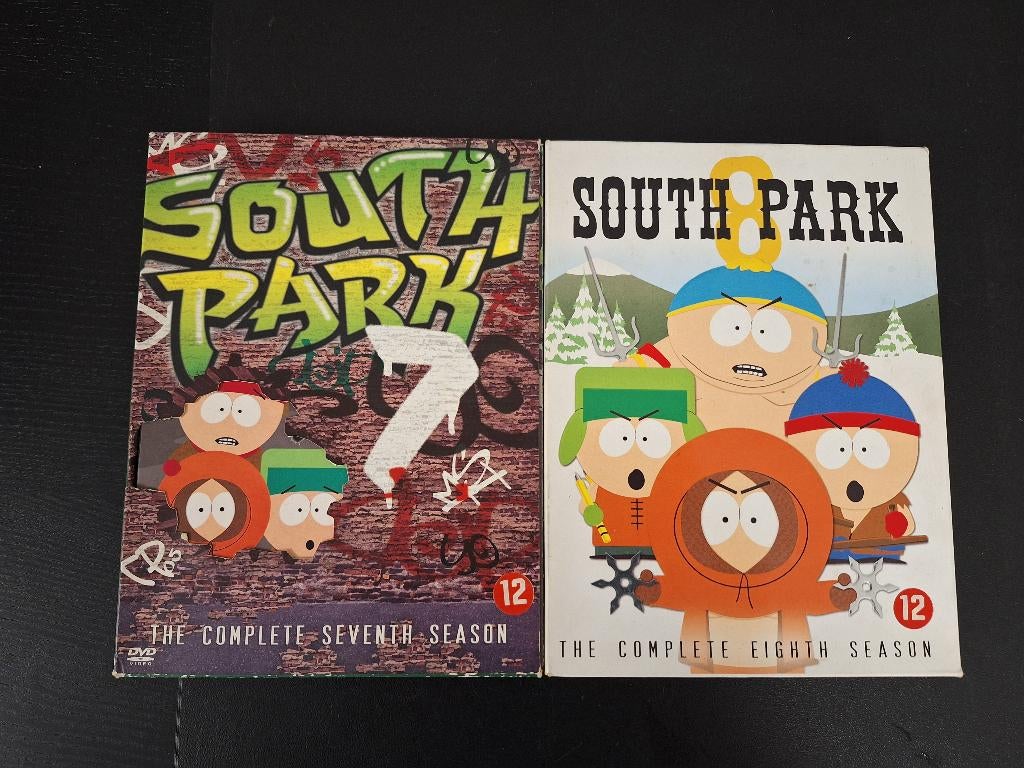 DVD boxen Southpark seizoenen 7 + 8 in mooie staat, Alle leeftijden, Ophalen of Verzenden, Zo goed als nieuw
