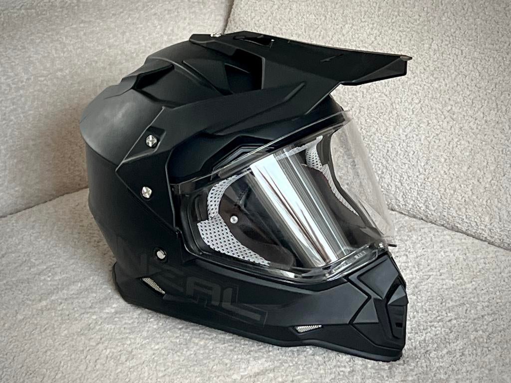 O’NEAL SIERRA 2 ENDURO HELM - ZWART - BIJNA NIEUW!, Motoren, Overige merken, M, Offroadhelm, Ophalen of Verzenden