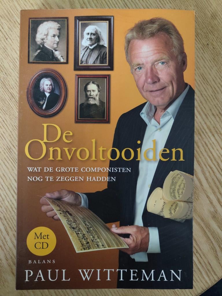 De Onvoltooiden Paul Witteman, Boeken, Ophalen of Verzenden, Gelezen, Artiest