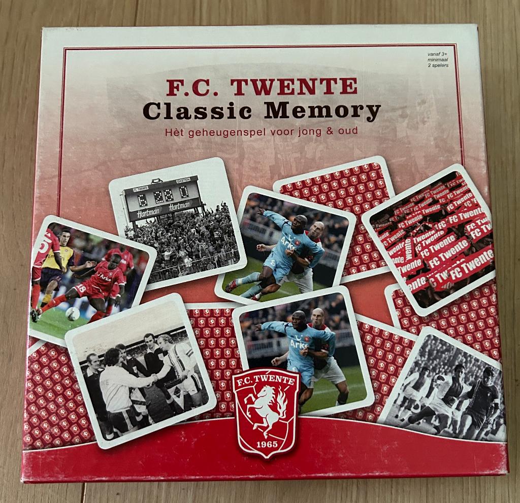 FC Twente Classic Memory (F.C. Twente) - compleet, Vijf spelers of meer, Verzenden, Gebruikt, Reclamebureau Robitex Multipromotionals