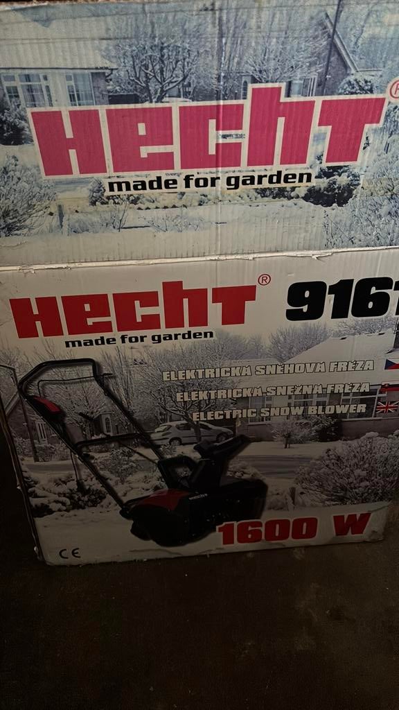 Elektrische sneeuwblazer nieuw, Ophalen of Verzenden, Zo goed als nieuw, 4 t/m 7 personen