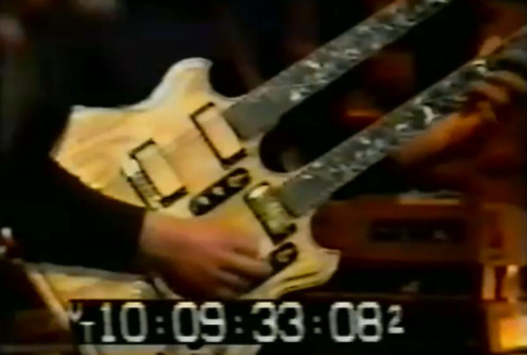 Jan Akkerman's (FOCUS) Ibanez 2670 double neck, Muziek en Instrumenten, Snaarinstrumenten | Gitaren | Elektrisch, Gebruikt, Solid body