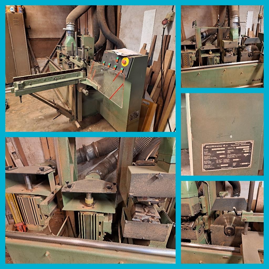 -	Pennebank Verboom, 4 assig met snijgereedschap, Ophalen, Gebruikt, Elektrisch, Overige soorten