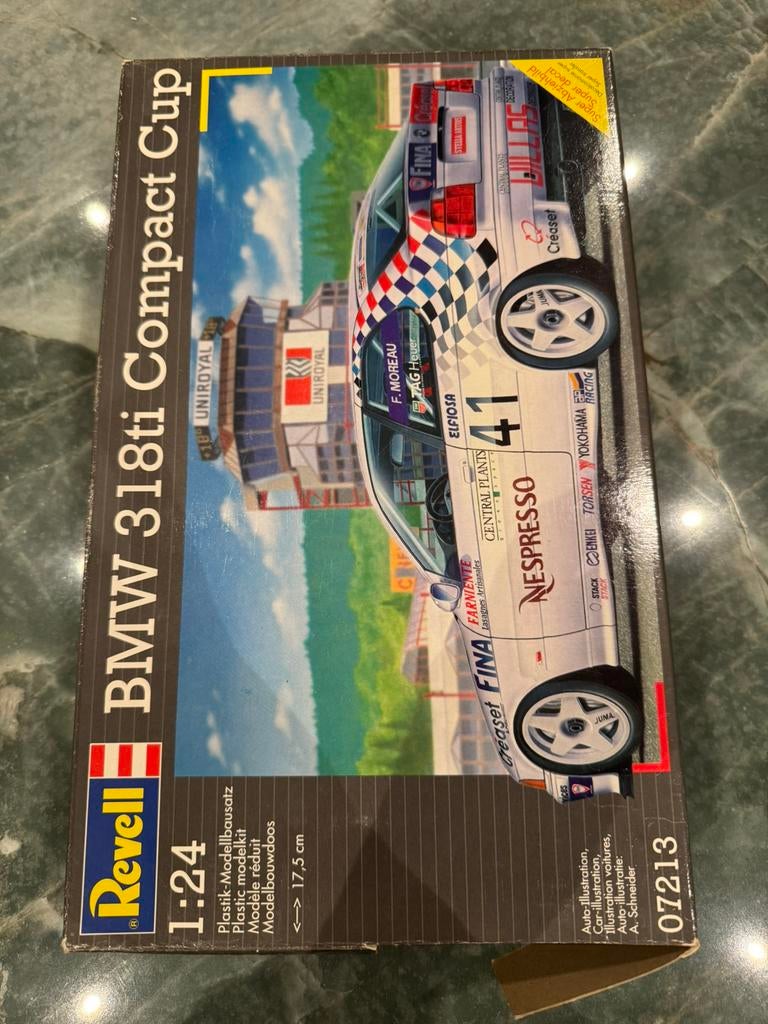 BMW 318 ti Compact Cup, Hobby en Vrije tijd, Modelauto's | 1:24, Ophalen of Verzenden, Nieuw, Revell