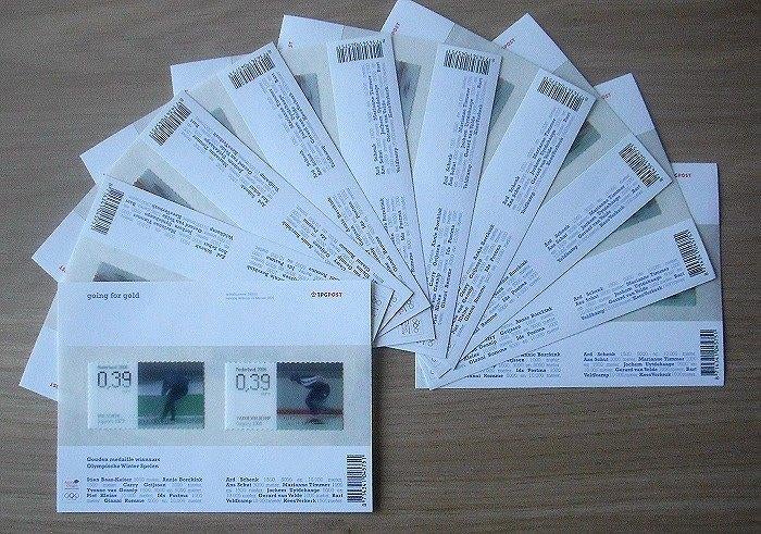 Nederland 2006, 10 x Going for Gold., Postzegels en Munten, Postzegels | Nederland, Verzenden, Na 1940, Postfris