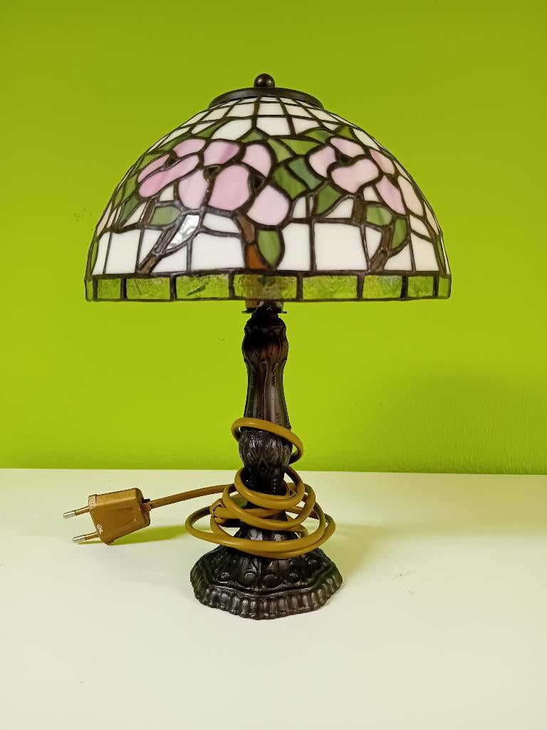 Tiffany stijl lamp, Ophalen, Zo goed als nieuw, Minder dan 50 cm, Tiffany