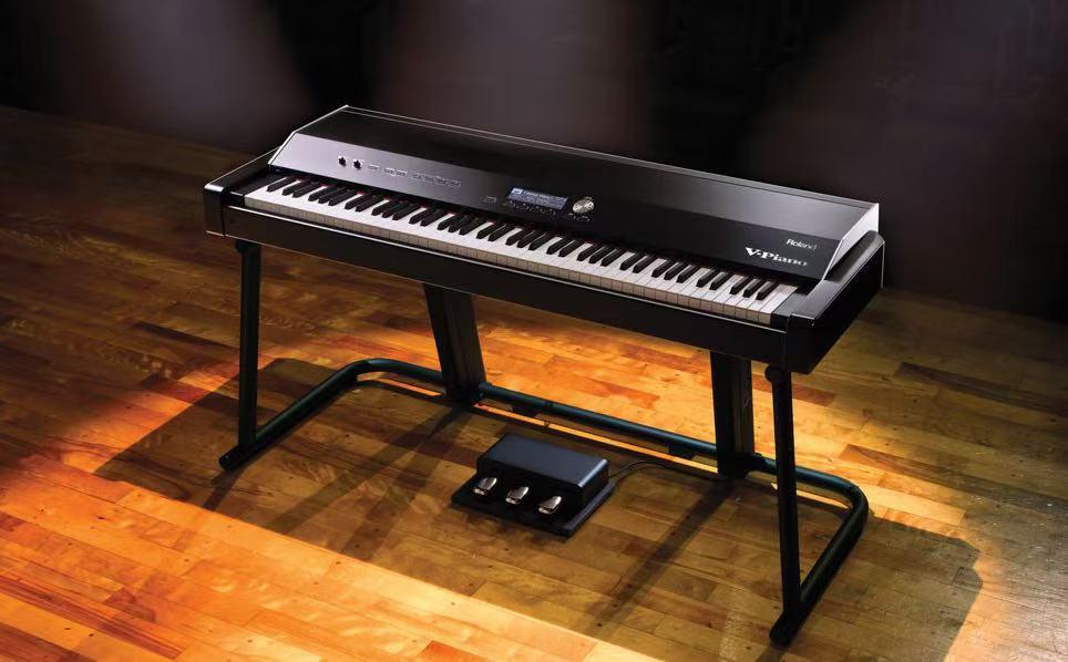 Roland V -Piano, Muziek en Instrumenten, Piano's, Ophalen of Verzenden, Zo goed als nieuw, Zwart