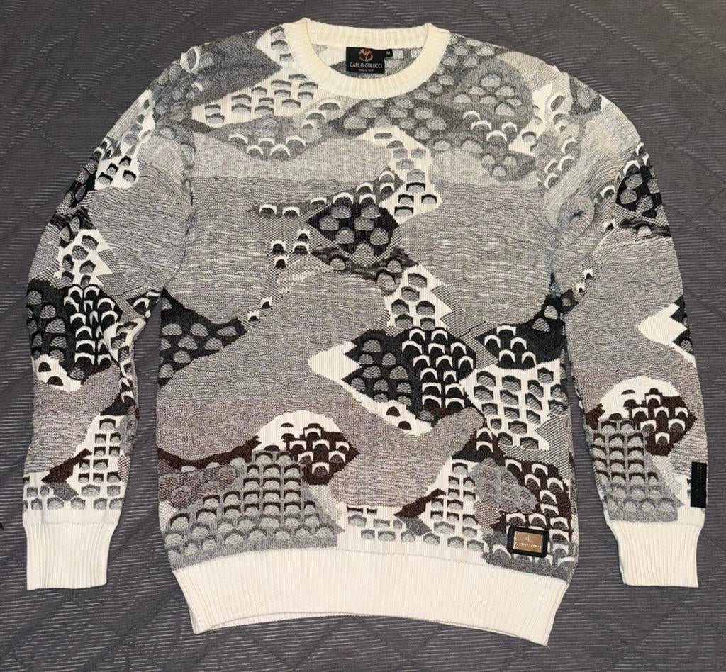 Zgan Carlo Colucci trui Maat M valt als L, Ophalen of Verzenden, Zo goed als nieuw