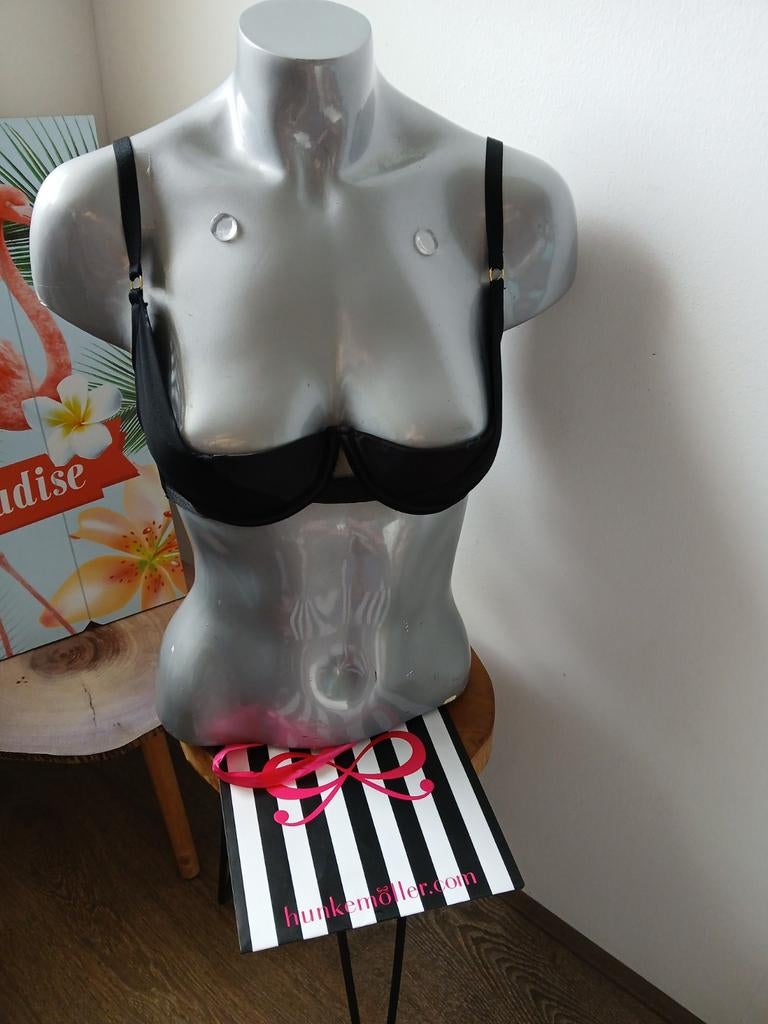 Nieuw BH Hunkemöller maat 75d ¹, Hunkemöller, Ophalen of Verzenden, Zwart, BH
