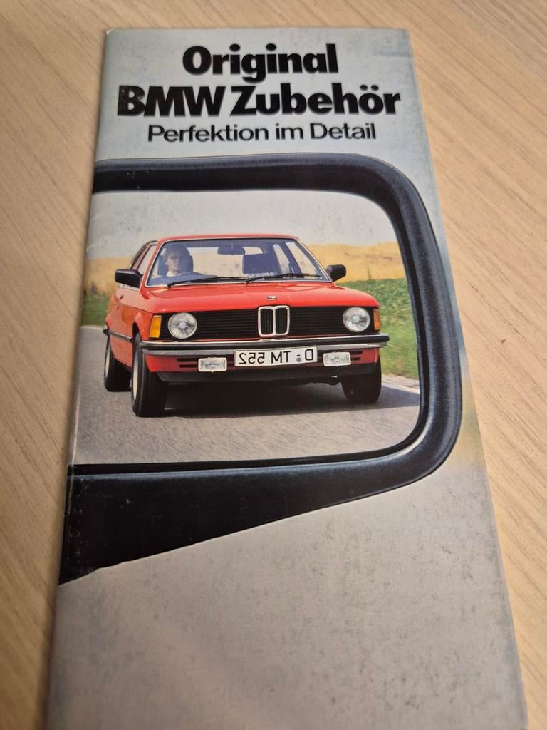 1980 dikke BMW accessoires folder izgst BMW 3 5 6 7 serie,, Ophalen of Verzenden, Zo goed als nieuw, BMW