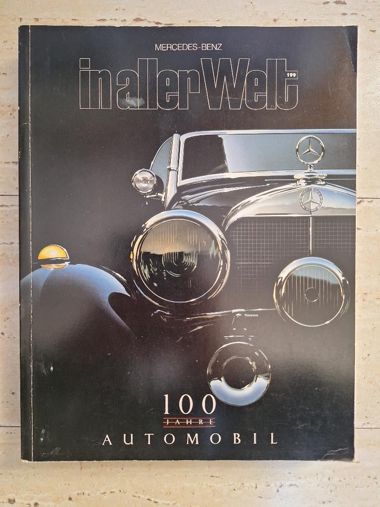 Mercedes Benz 100 jaar automobiel in aller Welt 1986, Gelezen, Mercedes-Benz, Mercedes, Ophalen of Verzenden