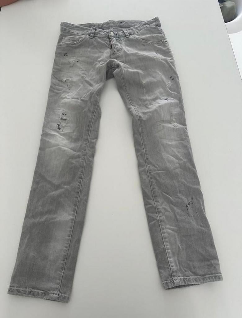 Grijze Dsquared2 Jeans, Ophalen of Verzenden, Zo goed als nieuw, Jongen, Broek