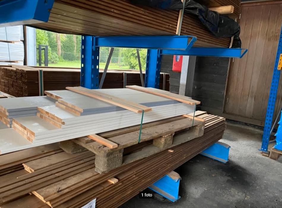 Red cedar Boeidelen 18x285, Ophalen, Minder dan 25 mm, Nieuw, Plank