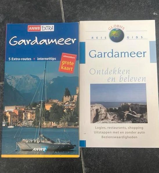 Set gardameer anwb & globus, Europa, Ophalen of Verzenden, Zo goed als nieuw, Campinggids