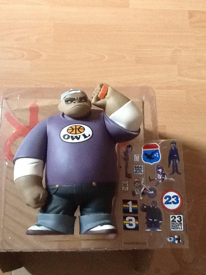 Kidrobot Gorillaz Russel. Red edition 2005 in box, Ophalen of Verzenden, Zo goed als nieuw