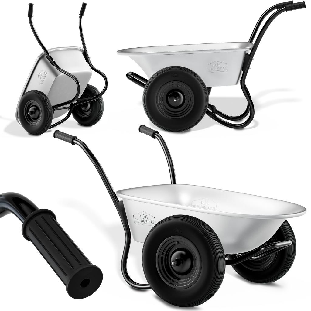 Kruiwagen handkar tuinkar met 2 wielen 100L GRATIS BEZORGD!, Verzenden, Nieuw, Overige soorten