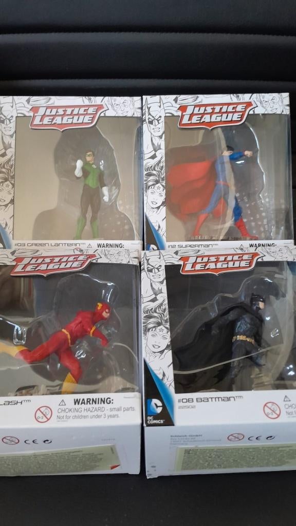 Batman, The Flash, Superman, Green Lantern schleich, Ophalen of Verzenden, Nieuw