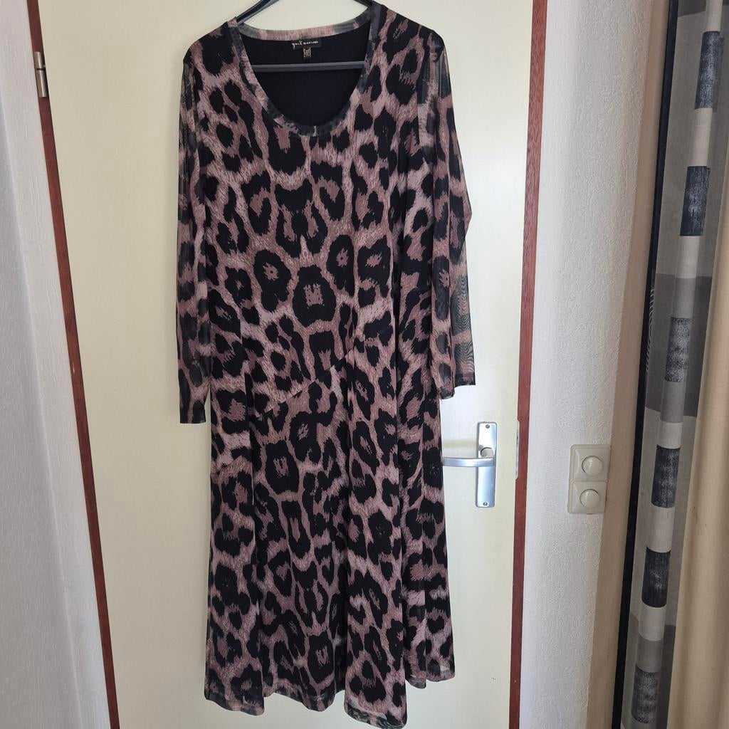 34) tuniek/jurk merk yoek maat L, Kleding | Dames, Grote Maten, Yoek, Ophalen of Verzenden, Zo goed als nieuw, Blouse of Tuniek