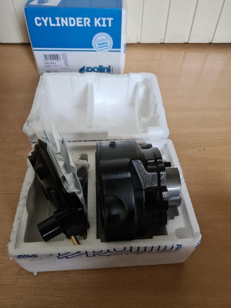 NIEUW 50cc Polini AM6 Cilinder set compleet 40.30mm 50 Snel, Nieuw, Ophalen of Verzenden, 50cc, Polini