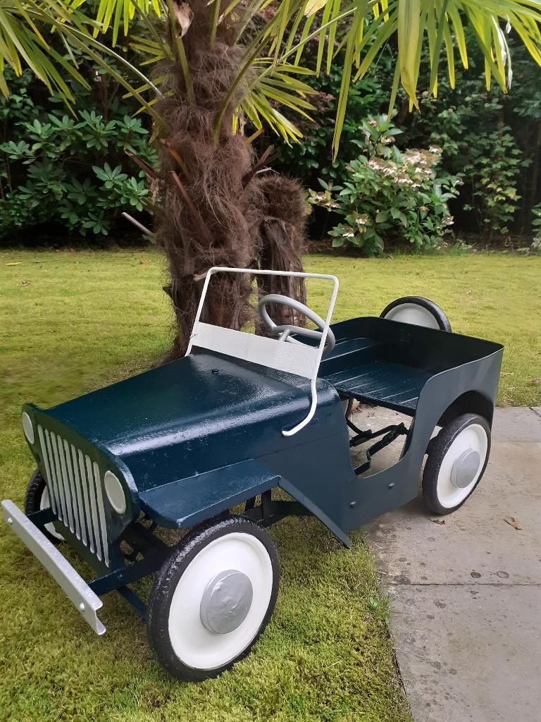 Torck Willy Jeep trapauto  (jaren 60), Ophalen