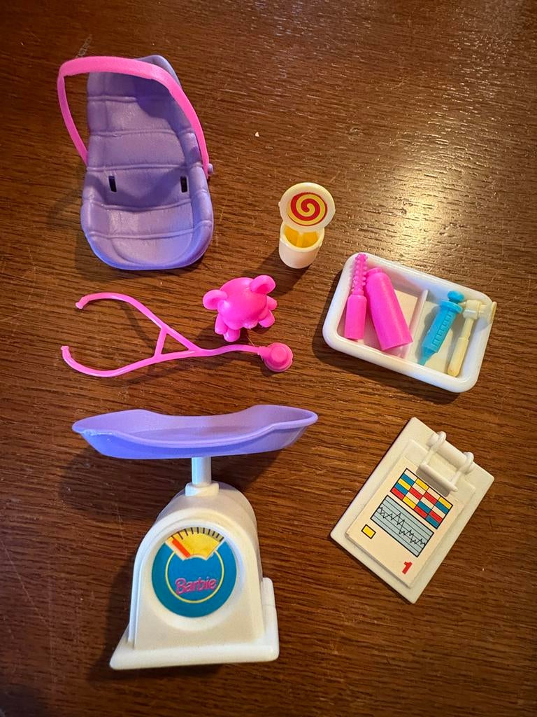 Barbie/Steffie day care set en zwangere barbie, Ophalen of Verzenden, Gebruikt