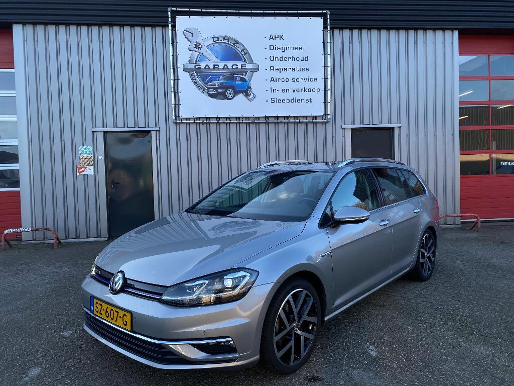 Volkswagen Golf Variant 1.5 TSI 130pk Bluemotion 2018 Grijs, Auto's, Voorwielaandrijving, 1498 cc, 4 cilinders, 1246 kg