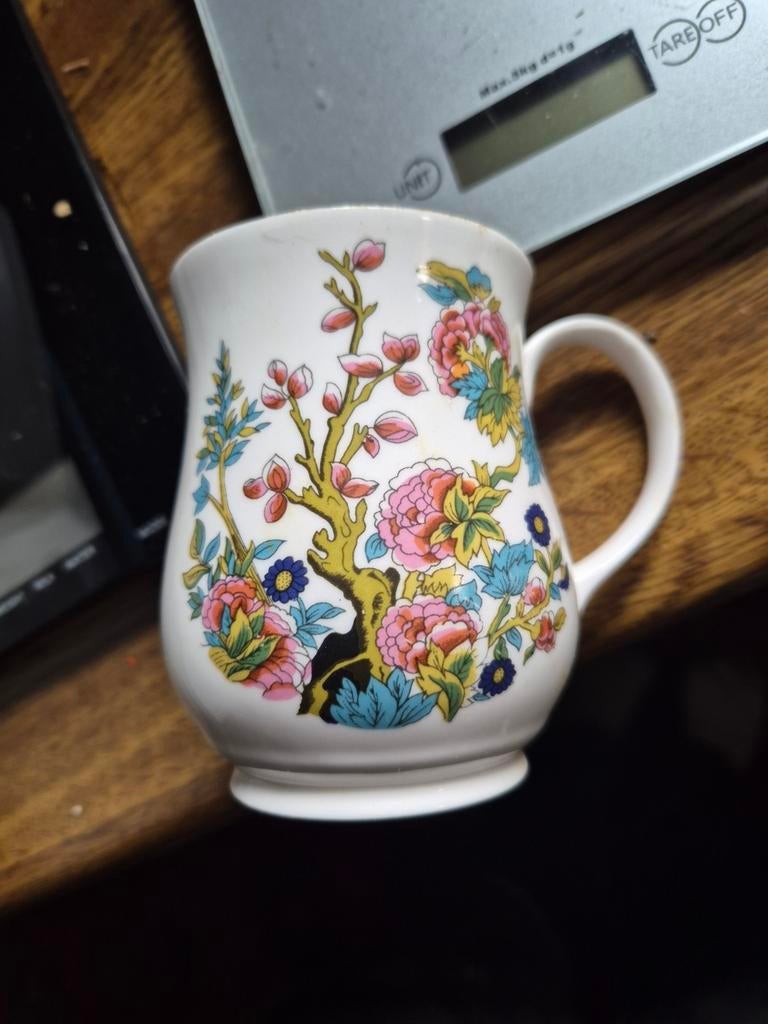 Vintage Royal Tudor Dunlevy Kop, Ophalen, Zo goed als nieuw, Overige stijlen, Kop(pen) en/of Schotel(s)