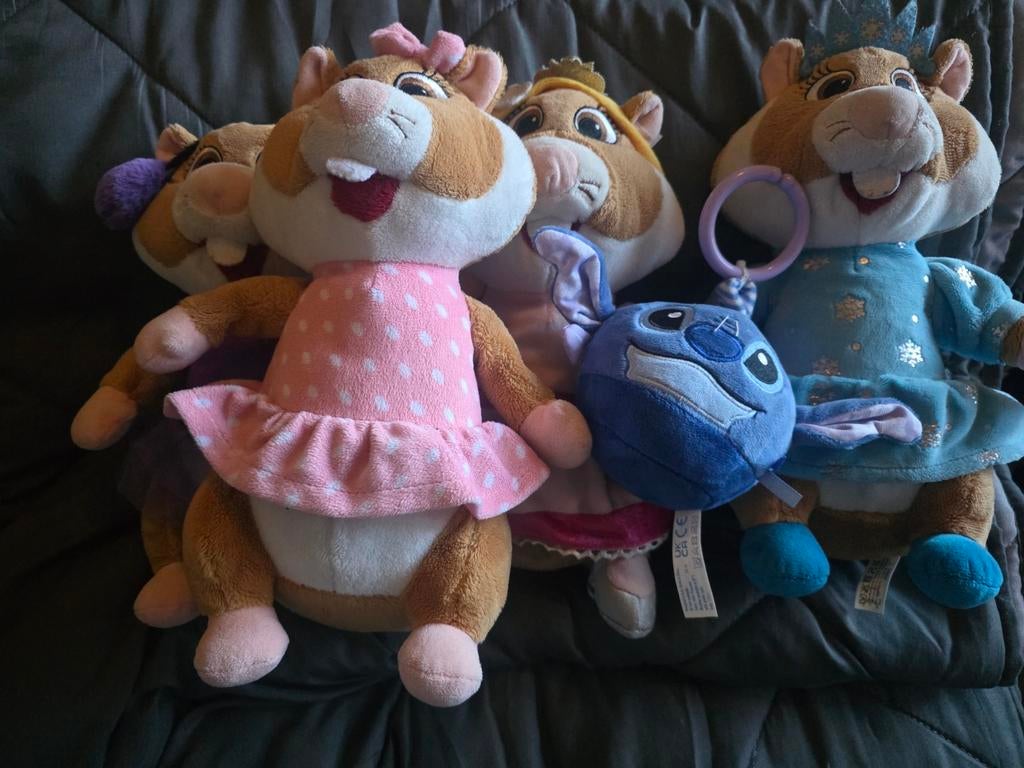 4 AH Hamster knuffels, Verzamelen, Ophalen of Verzenden, Overige typen