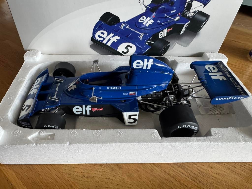 TSM 1:18 Tyrrell 006 #5 Jackie Stewart – German GP 1973, Ophalen of Verzenden, Nieuw, Auto, Overige merken