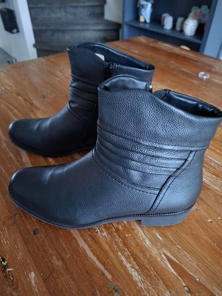 Medicus enkellaarsjes maat 41,5 (7,5) - Zo goed als nieuw, Ophalen of Verzenden, Zo goed als nieuw, Zwart