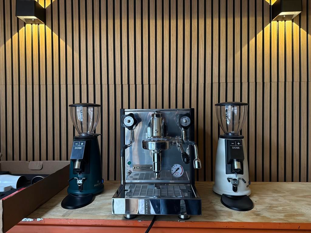 Astoria Loft + Macap M2E Domus  Espressomachine Koffiemolen, Ophalen of Verzenden, Zo goed als nieuw, Overige merken