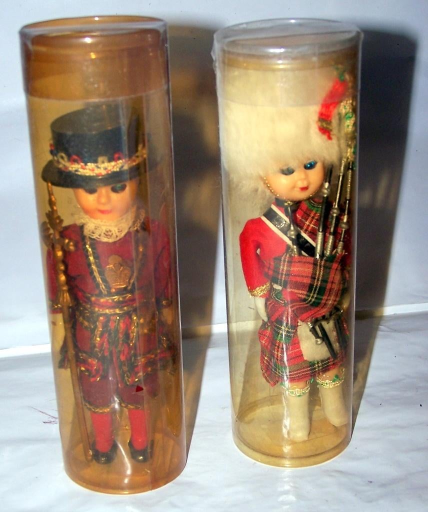 2 militaire Engelse poppetjes met slaapogen. Nieuw in ovp., Ophalen of Verzenden, Nieuw