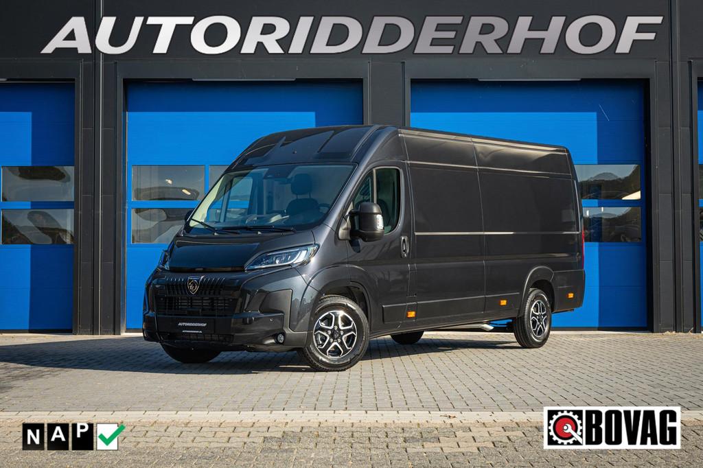 Peugeot Boxer L4H2 2.2 BlueHDi 180 EAT8 Vol opties BPM vrij!, Auto's, Stof, Gebruikt, Euro 6, 4 cilinders