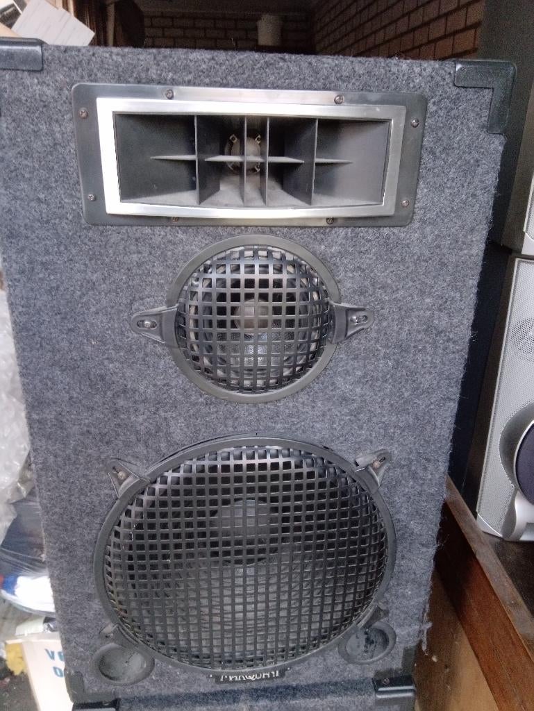 Set Marquant luidsprekers, Gebruikt, 120 watt of meer, Front, Rear of Stereo speakers, Ophalen