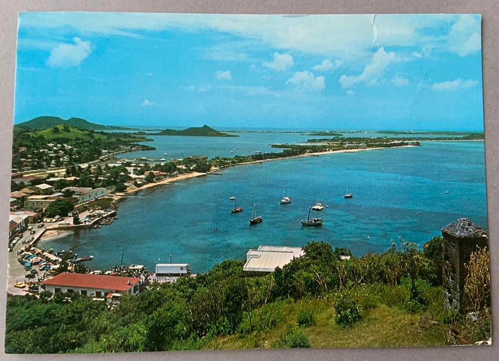St. Maarten, West Indies, Marigot Pier with Lagoon, Ophalen of Verzenden, Buiten Europa