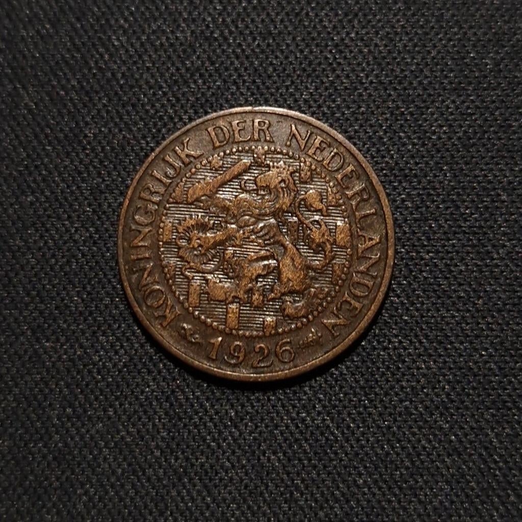 1 cent 1926, Postzegels en Munten, Munten | Nederland, Verzenden, Koningin Wilhelmina, 1 cent, Losse munt