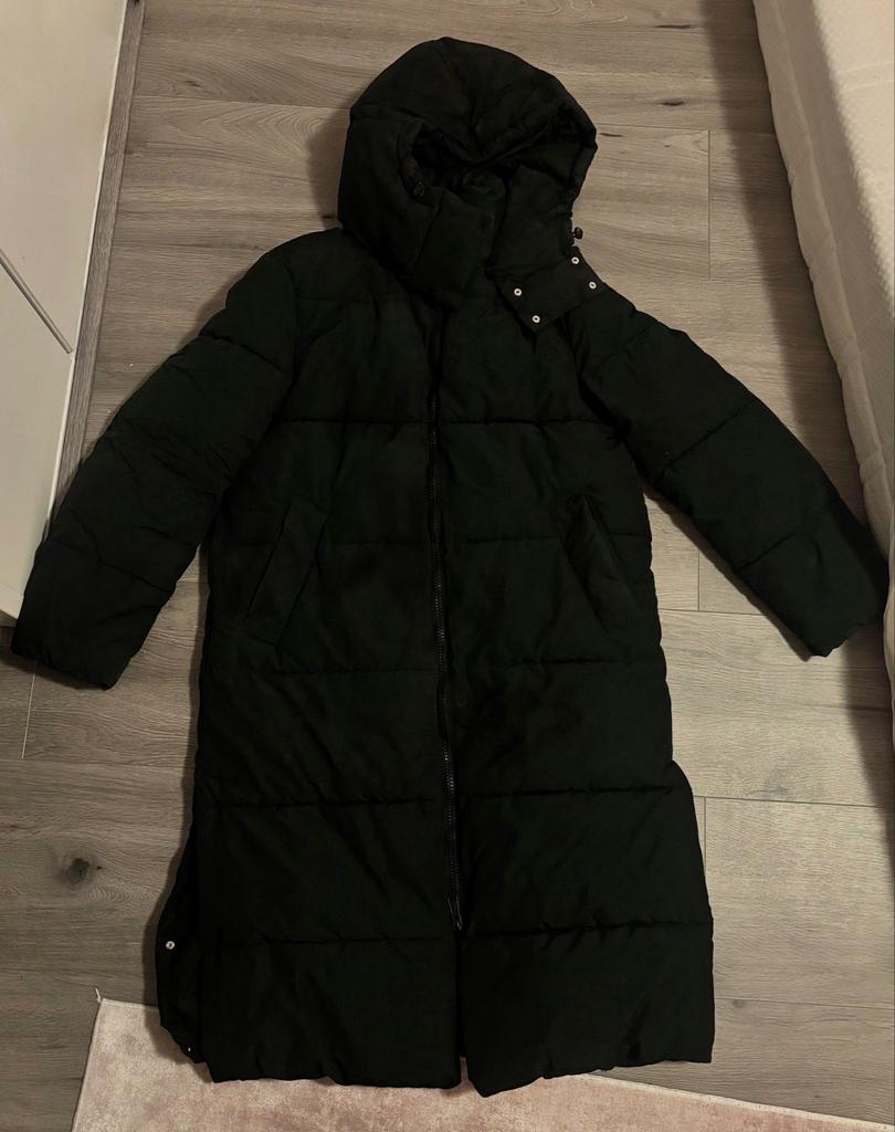 H&M lange Winterjas - Lekker Warm!, Ophalen of Verzenden, Zo goed als nieuw, Maat 36 (S)