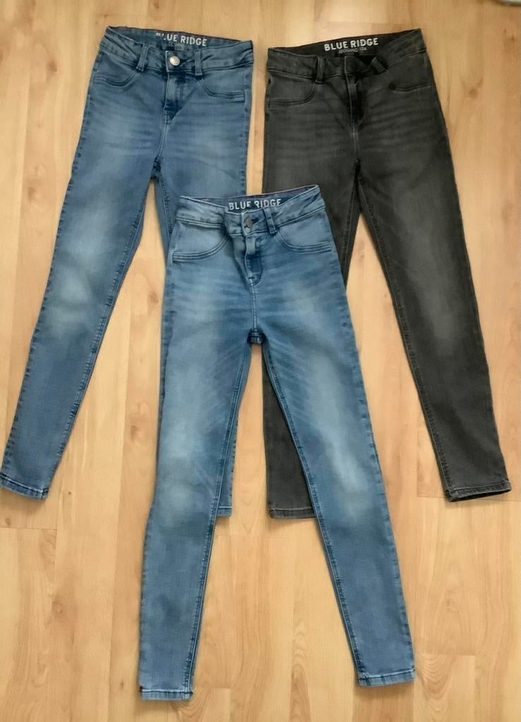 Bleu Ridge spijkerbroek met stretch - Maat 134, Ophalen of Verzenden, Zo goed als nieuw, Meisje, Broek