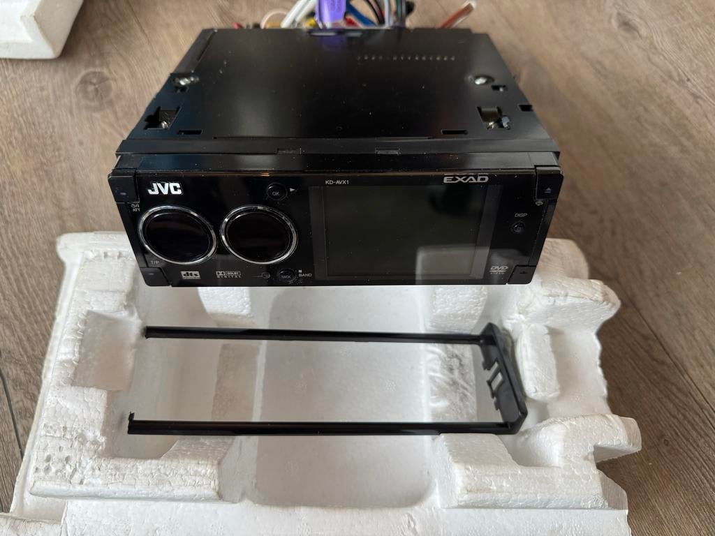 JVC KD-AVX1 EXAD DVD Autoradio - Ongetest, Verzenden, Gebruikt