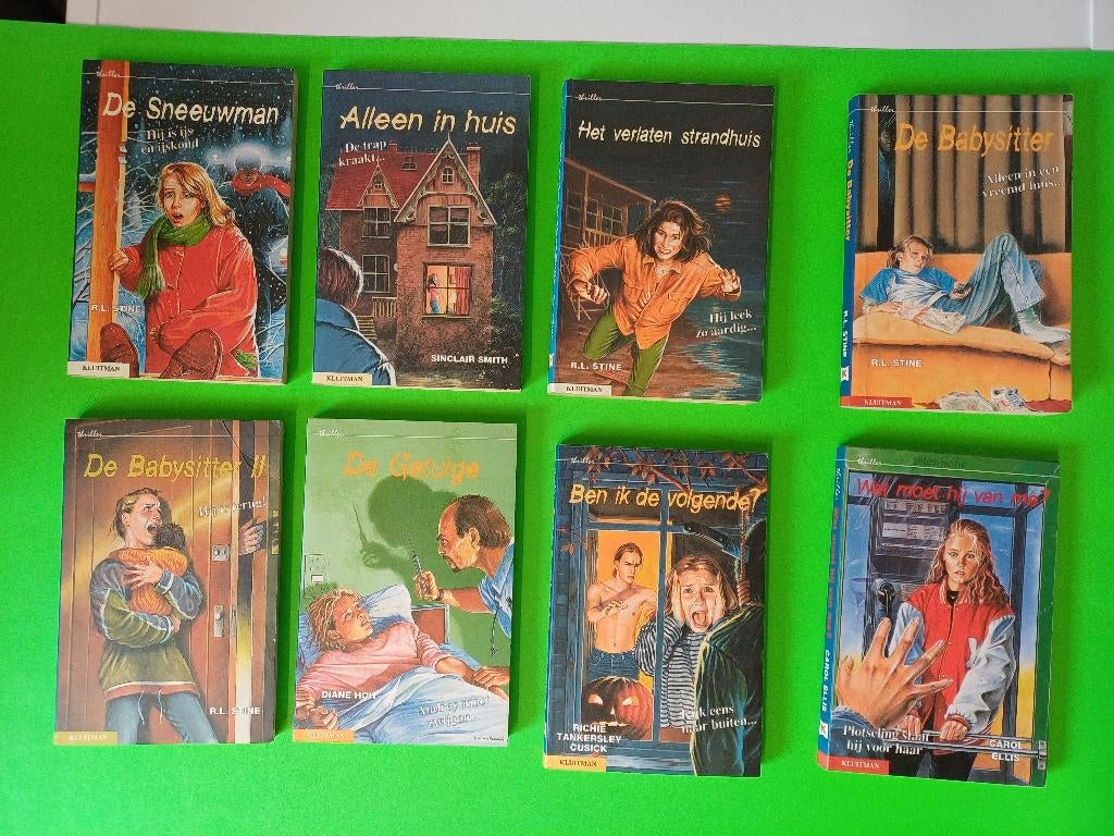 Diverse Thriller boekjes van Kluitman, Ophalen of Verzenden, Gelezen